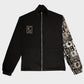 RIQSHA Tracksuit Jacket- Black/Beige