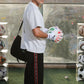 Richa =♥︎ = ⚽︎ Track Pants- Black/ Red