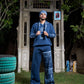 RIQSHA Knit Pants- Blue
