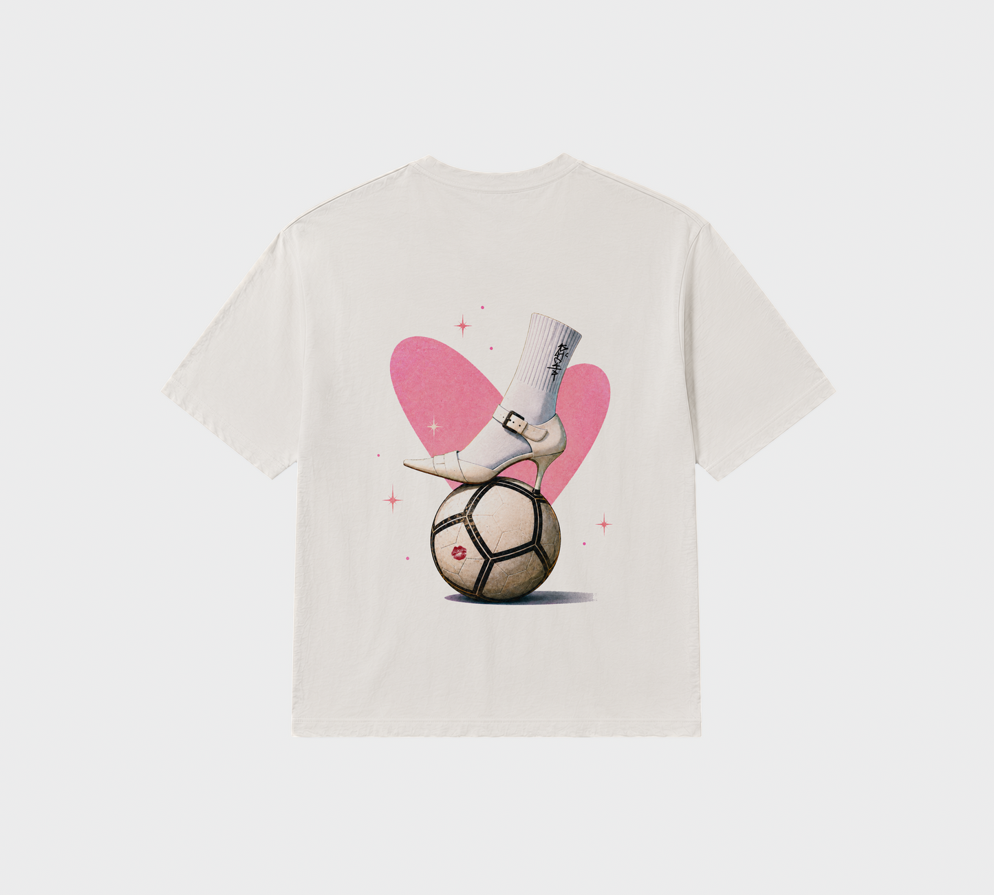 Girls FC Richa Tee- White
