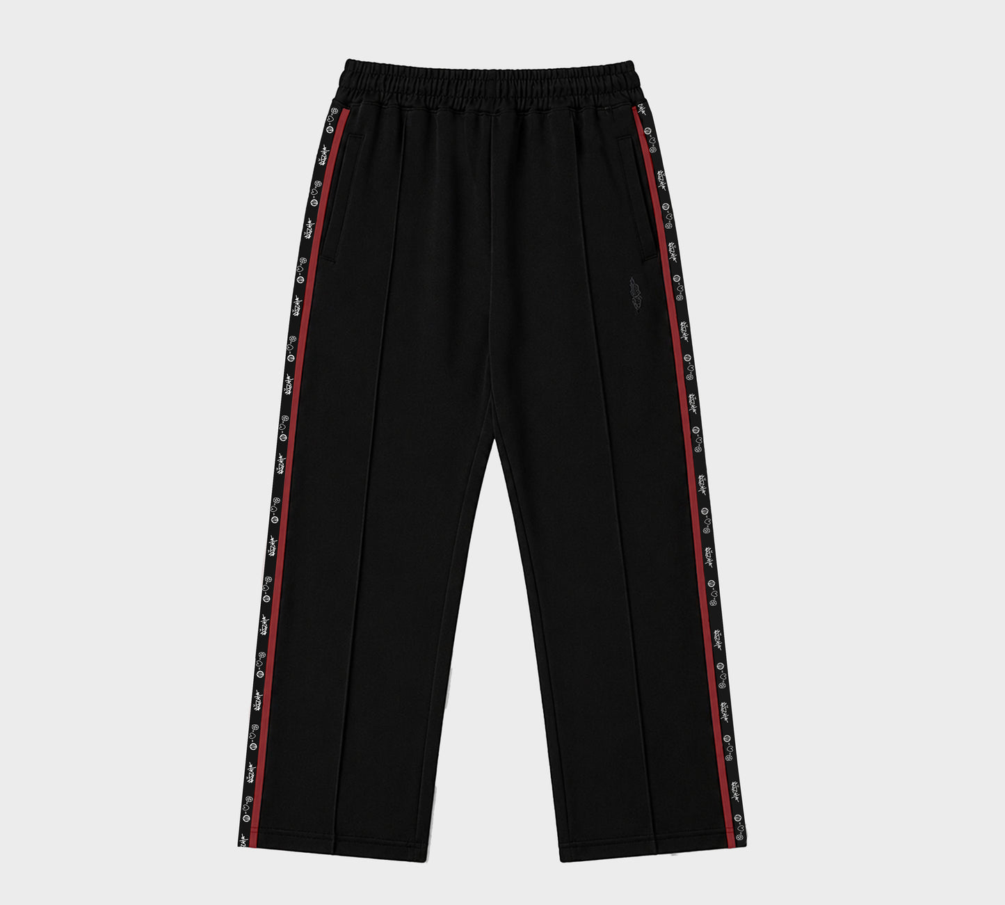 Richa =♥︎ = ⚽︎ Track Pants- Black/ Red