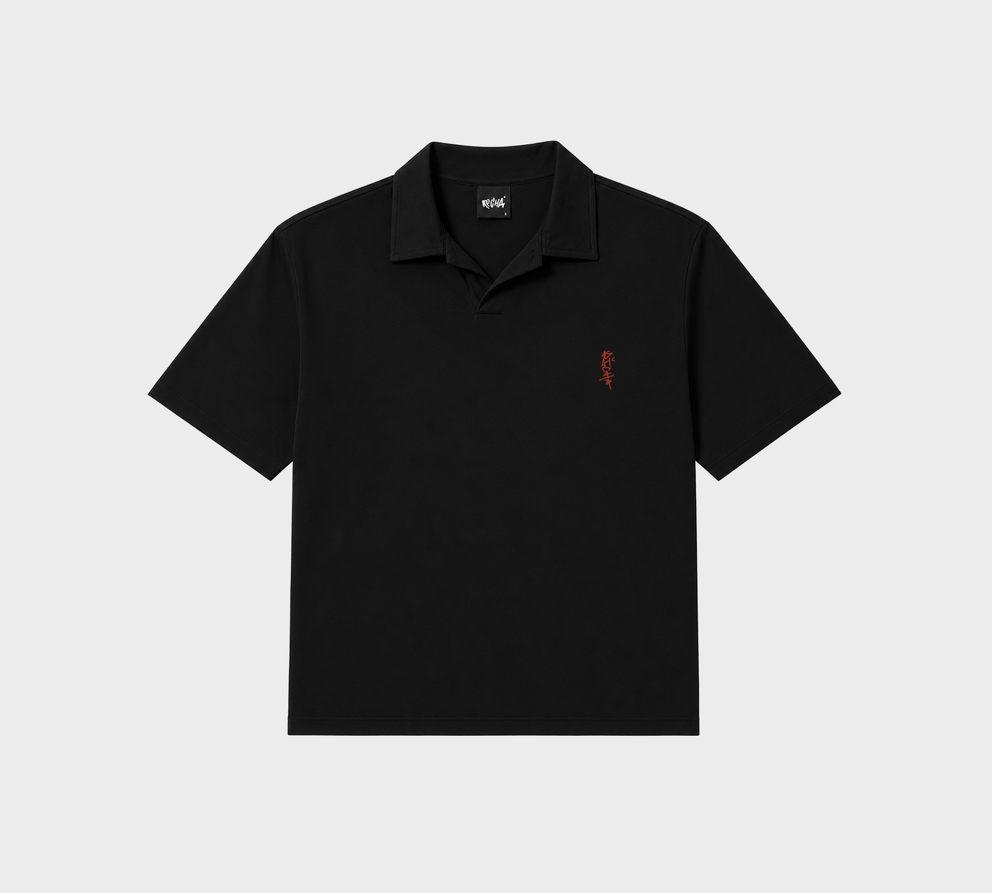 EGY Polo - Black/Red