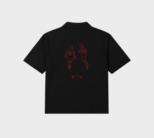EGY Polo - Black/Red