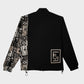 RIQSHA Tracksuit Jacket- Black/Beige