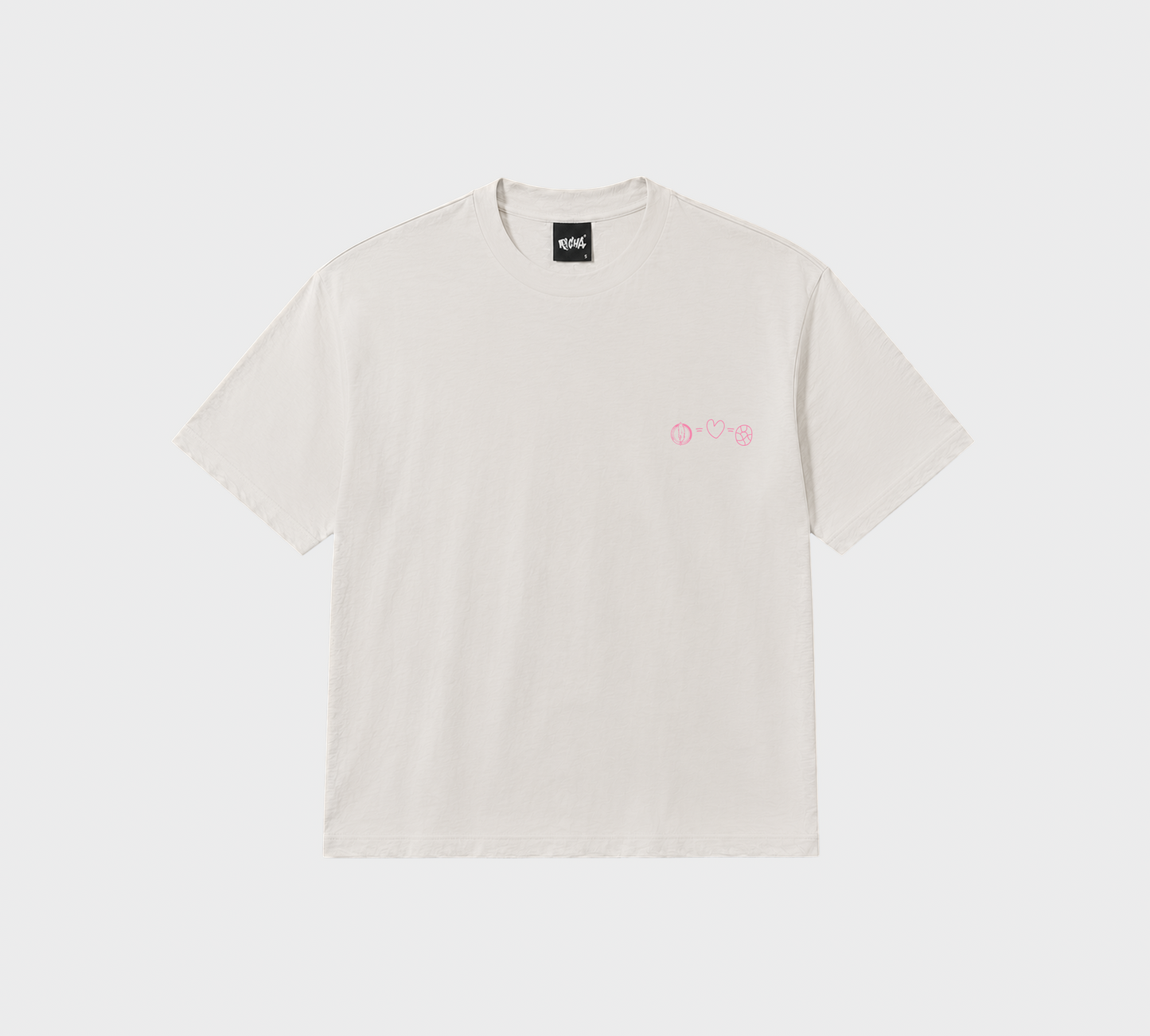 Girls FC Richa Tee- White