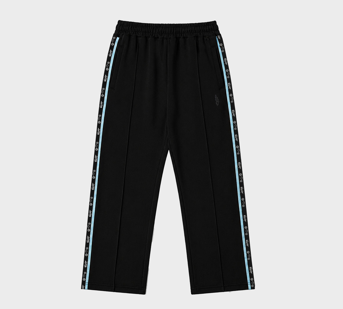 Richa =♥︎ = ⚽︎ Track Pants- Black/ Blue